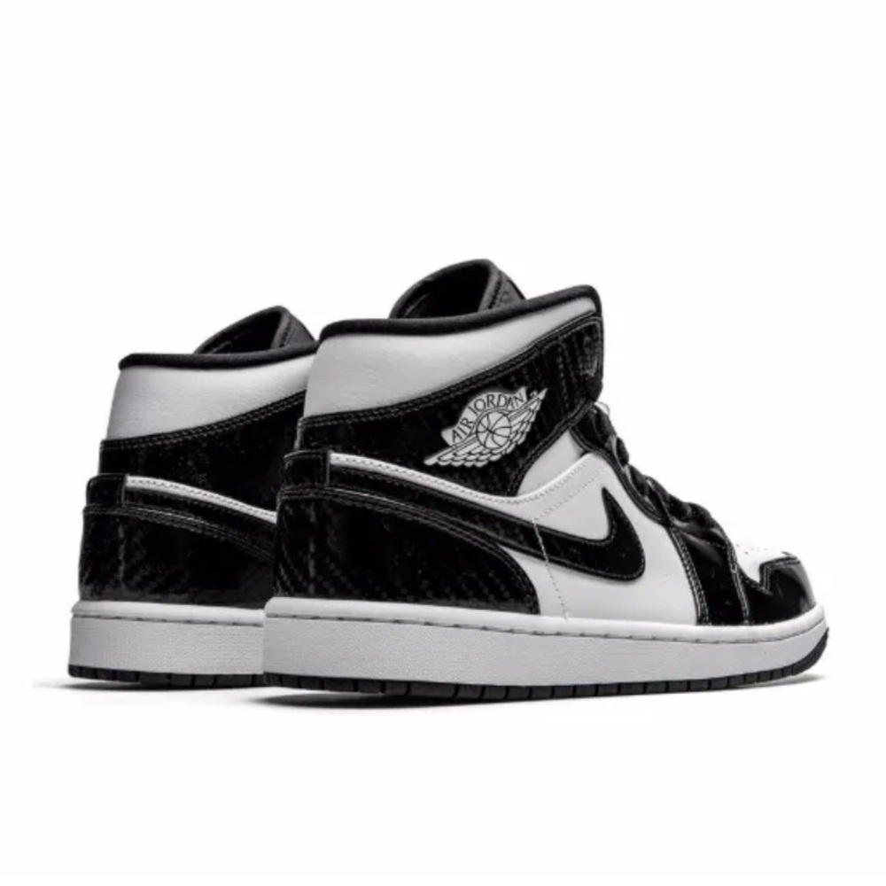 Air Jordan 1 Mid "All-Star 2021" sneakers Black/White - Picture 3 of 13